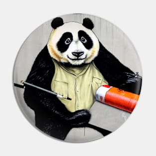 Panda Artist Pin