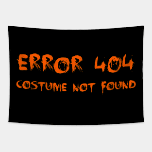 Error 404 Costume Not Found Tapestry