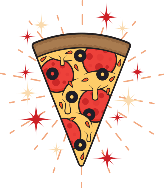 Pizza Kids T-Shirt by Woah_Jonny