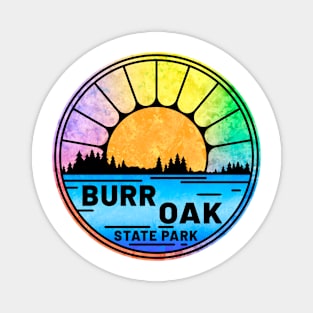 Burr Oak State Park Ohio OH Lake Magnet