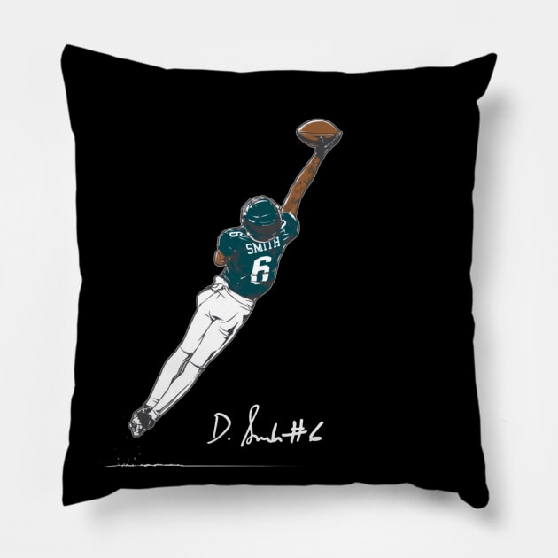 Devonta Smith One Hand Pillow by Chunta_Design