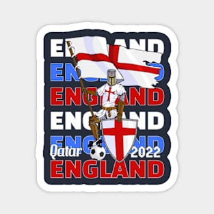 England Qatar World Cup 2022 Magnet