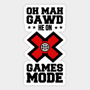 Custom X-Games Stickers