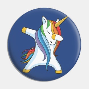 Dabbing Unicorn 2 Pin