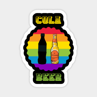 Retro Cola Beer Vintage Magnet