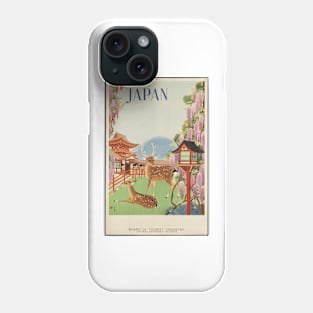 Japan Vintage Travel Poster Phone Case