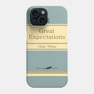 Great Expectations Retro Book Cover Phone Case