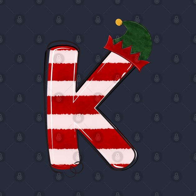 Letter K (Christmas Alphabet) by Pop Cult Store