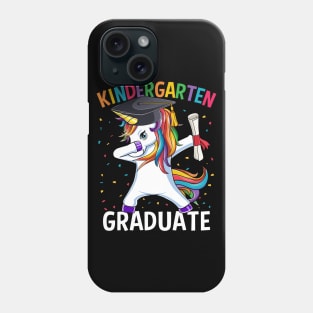 Dabbing Unicorn Kindergarten Graduation Gift Phone Case