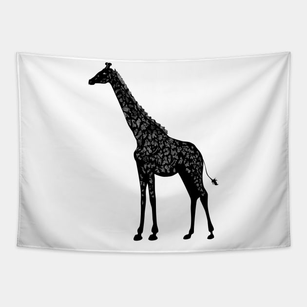 Giraffe Tapestry by JulietLake