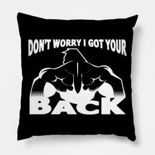 Back Day Workout Pillow