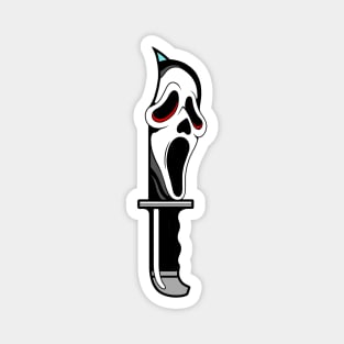 Ghostface Knife Magnet