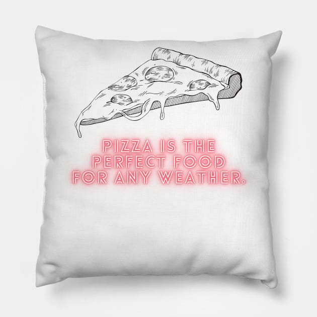 Pizza Love: Inspiring Quotes and Images to Indulge Your Passion 2 Pillow by Painthat