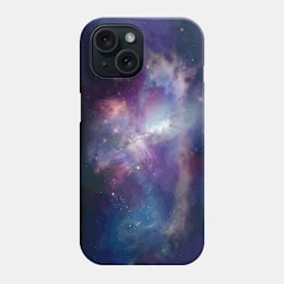 watercolor galaxy 4 Phone Case