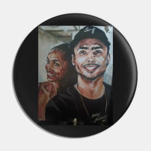 Quincy and Kim Porter Pin