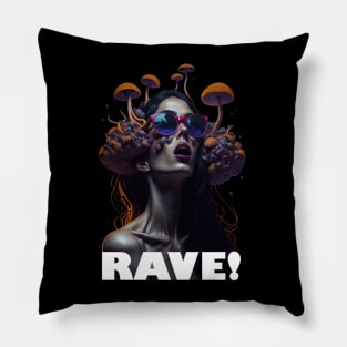 Techno T-Shirt - Rave Organism - Catsondrugs.com - Techno, rave, edm, festival, techno, trippy, music, 90s rave, psychedelic, party, trance, rave music, rave krispies, rave flyer T-Shirt T-Shirt T-Shirt Pillow