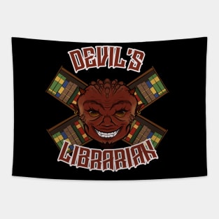 Devil's Librarian Tapestry