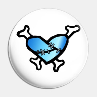 Chrome Heart (Blue) Pin