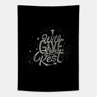 I will give you peace Tapestry