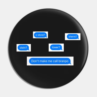 Brandeis University Starter Pack - Message Bubble Pin