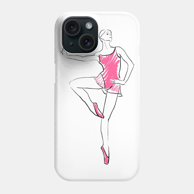 ballerina Phone Case by Olga Berlet