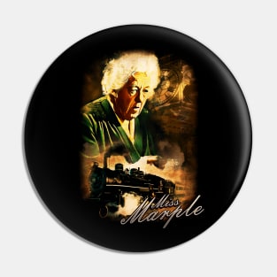 Margaret Rutherford Miss Marple Pin