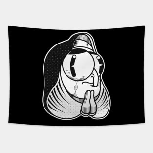 nun doodle Tapestry