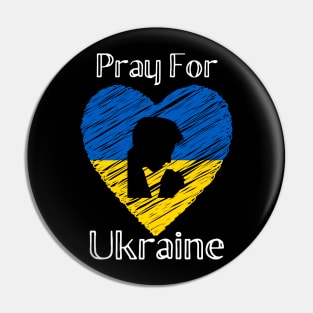 Pray for Ukraine Pin