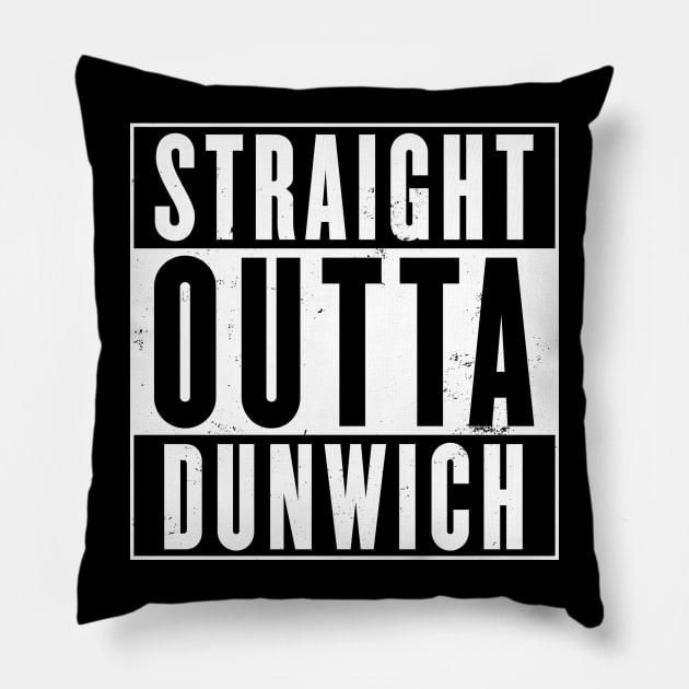 Straight Outta Dunwich Pillow by DevilOlive