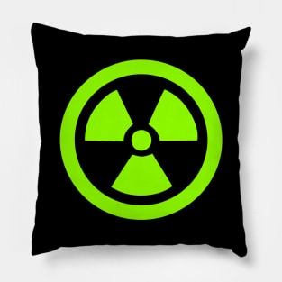 Green Radioactive Pillow