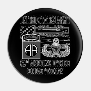 82nd Airborne Combat Veteran (Infantry) Pin