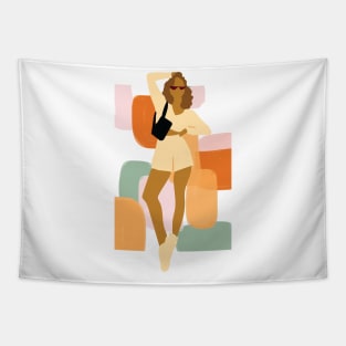 Portrait of Fashion Girl Posing | Passion Tapestry