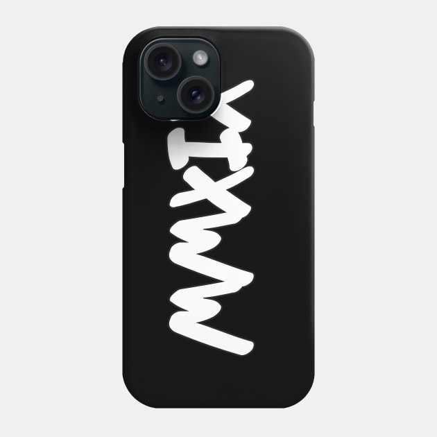 Class of 2019 - Roman Numerals Phone Case by namelessshape