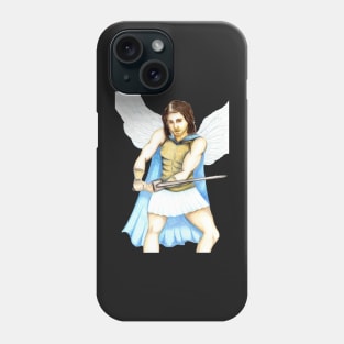 Archangel Michael the Protector- Yellow Phone Case