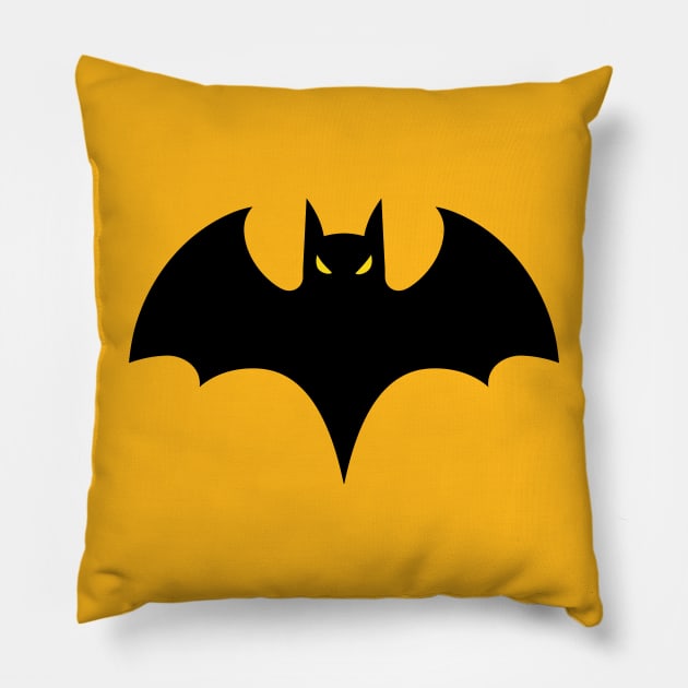 Bat Appreciation Month – October Pillow by irfankokabi