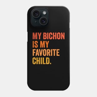 bichon frise mom Phone Case