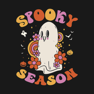 Spooky Season Halloween Vintage Retro T-Shirt