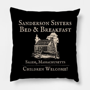 The Sanderson Sisters Bed and Breakfast Pillow