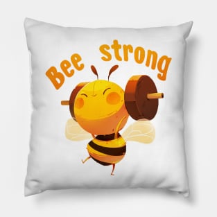 bee strong Pillow