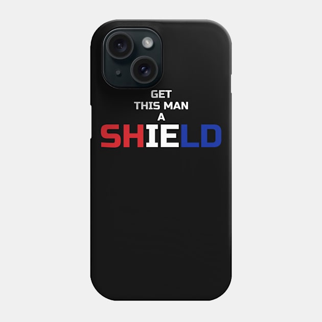 Get this man a shield Phone Case by thegameme