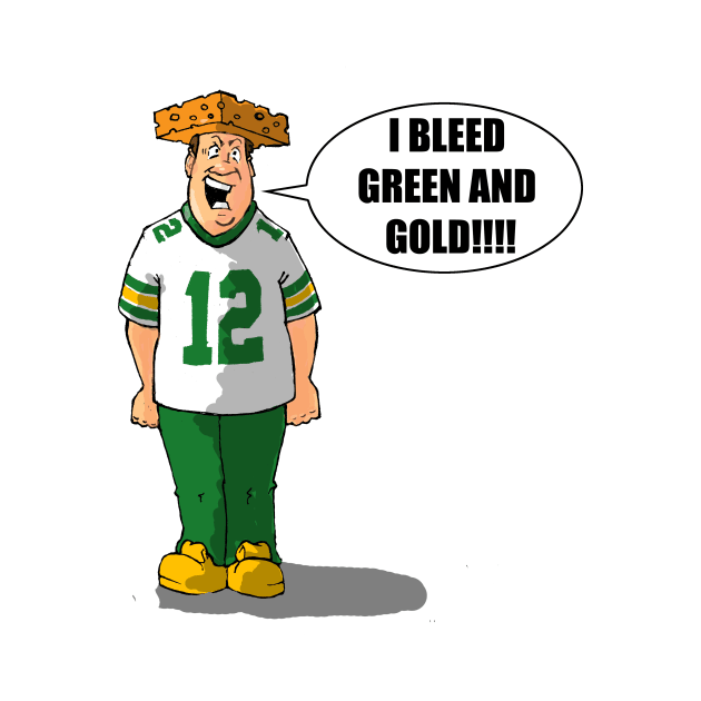I Bleed Green and Gold! by MkeSpicer23