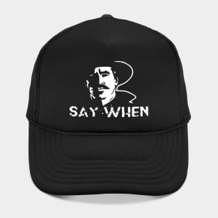 say when Hat