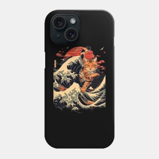 Catzilla Cat Rampage Alert Phone Case