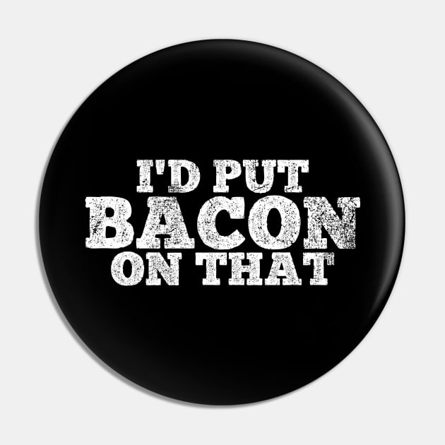 Bacon Food Foodie Pin by KAWAIITEE