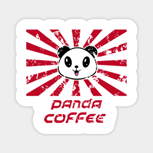 Panda coffee Magnet