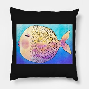 Rainbow fish Pillow