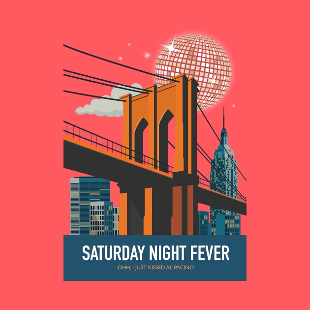 Saturday Night Fever - Alternative Movie Poster by MoviePosterBoy