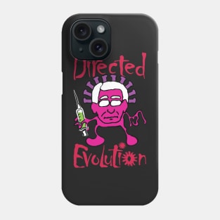 Directed Evolution A Funny Design Depicting Dr. Anthony Fauci as a COVID-19 Virus Holding a Medical Device Phone Case