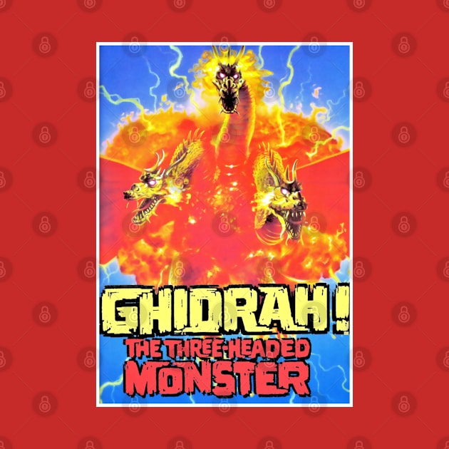 Ghidorah, the 3-Headed Monster by SciFi_Kaiju_Guy