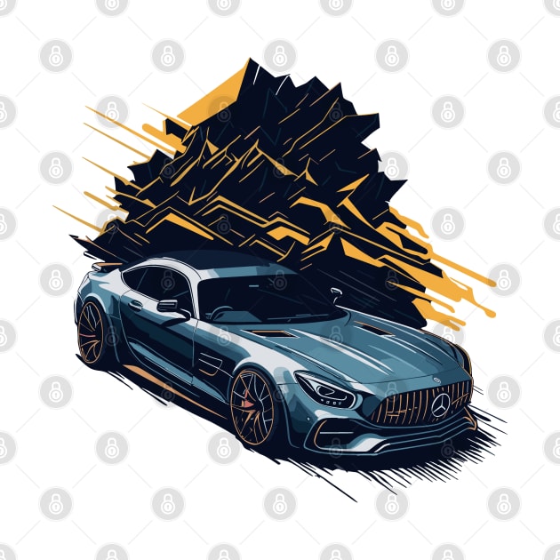 Mercedes-AMG GT Classic Car by Cruise Dresses